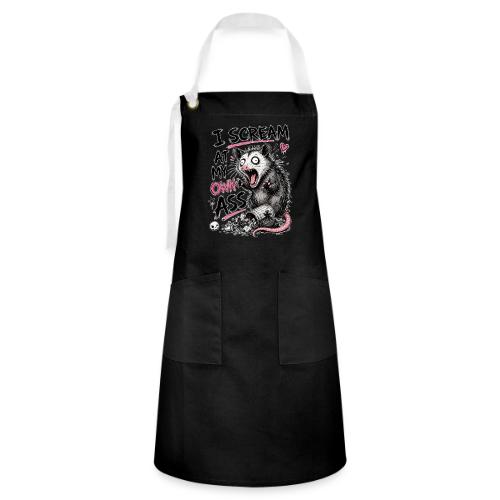 Funny Opossum Screaming Graphic Tee - Artisan Apron