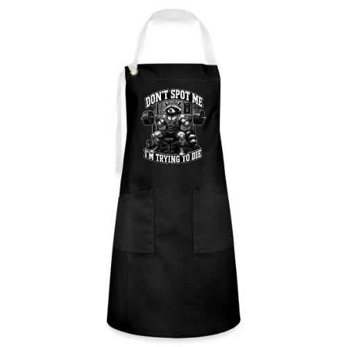 Raccoon Lifter Don’t Spot Me - Artisan Apron