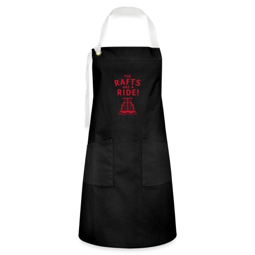 Traveling With The Mouse: Rafts Are A Ride (RED) - Artisan Apron