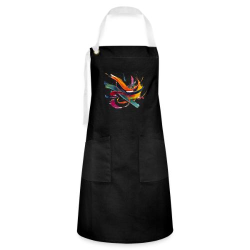 Colorful Waves - Artisan Apron