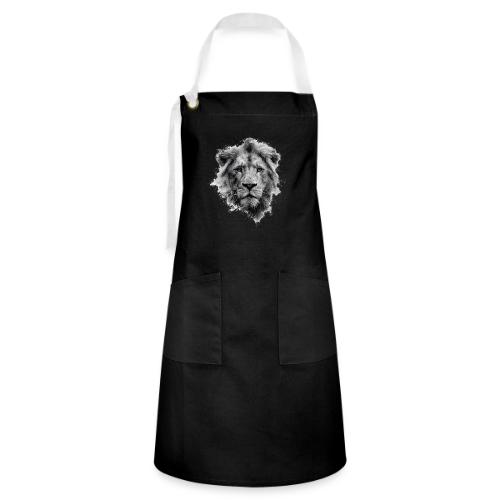 Lion: Monochrome King - Artisan Apron