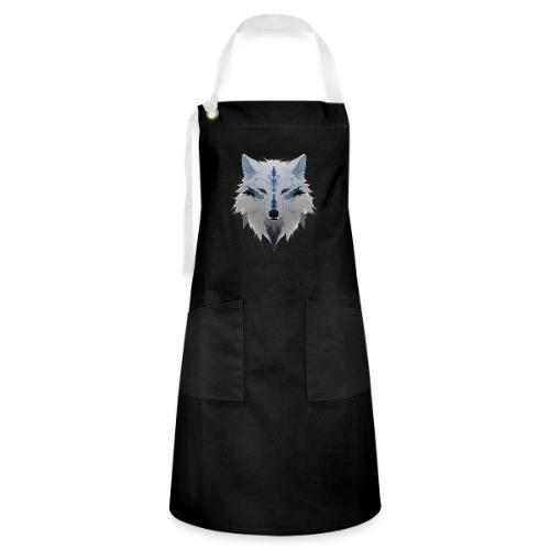 Ivory Grace Wolf - Artisan Apron