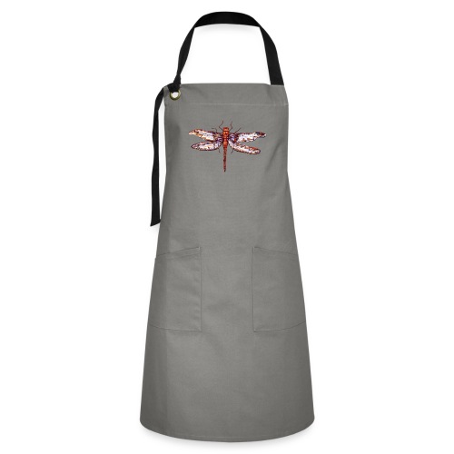 Dragonfly red - Artisan Apron
