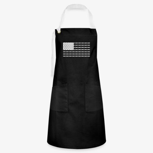 Bicycle Chain American Flag - Artisan Apron