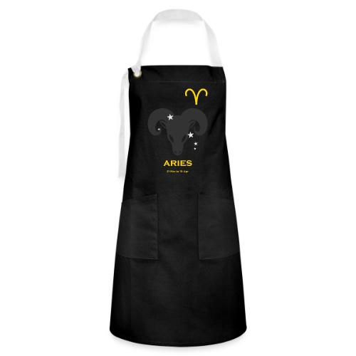 Aries zodiac astrology horoscope - Artisan Apron