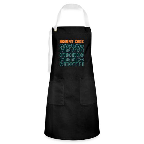 Say Hello in Binary code - Artisan Apron