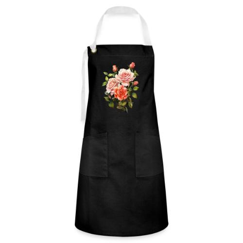 Pink Roses - Artisan Apron