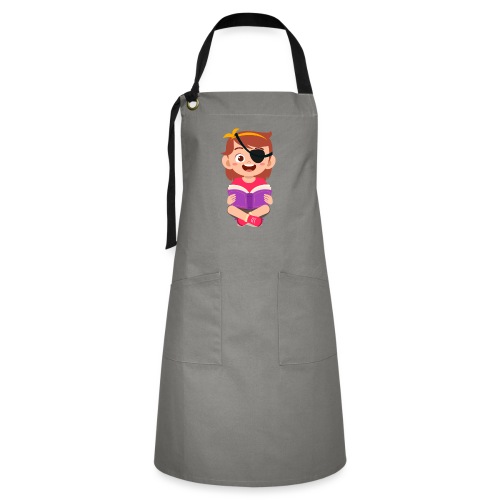 Little girl with eye patch - Artisan Apron