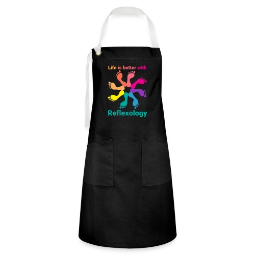 Life is better with reflexology - Artisan Apron