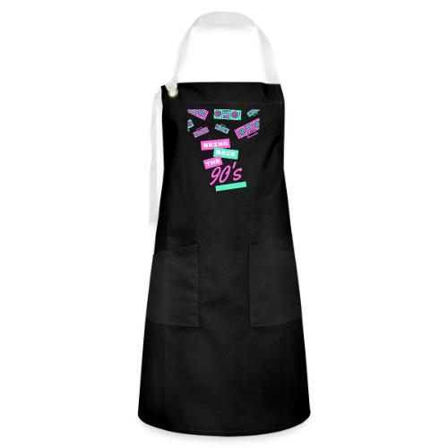 Bring Back The 90s Nostalgia Design| Retro 90s Art - Artisan Apron