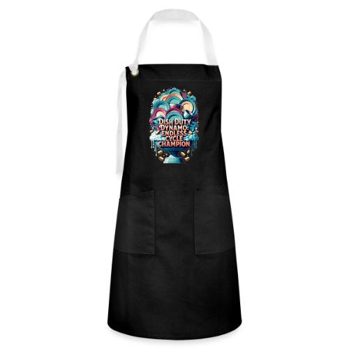Dish Duty Dynamo T Shirt, Endless Cycle Champion - Artisan Apron