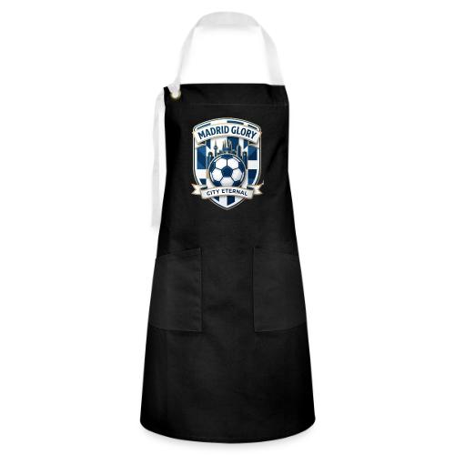 Madrid Skyline Glory T Shirt, Madrid Fan Gift - Artisan Apron