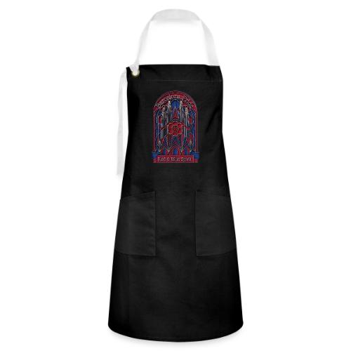 Barcelona Scarlet Pride T Shirt, Vibrant City Gift - Artisan Apron