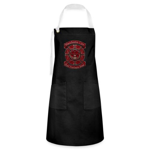 Manchester Is Red T Shirt, Soccer City Pride Gift - Artisan Apron