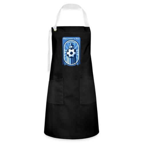 Manchester is Blue Soccer City T Shirt, Apparel - Artisan Apron