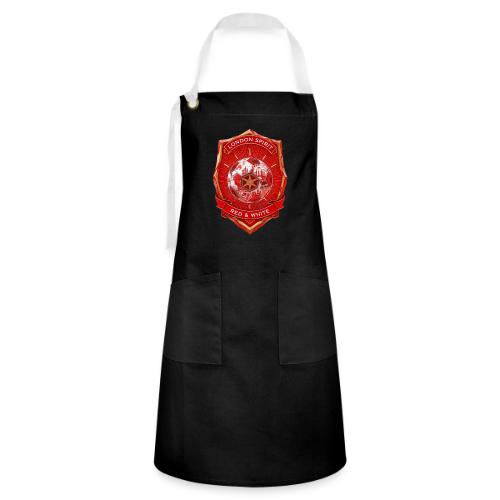London is Red T Shirt, Football City Pride Gift - Artisan Apron