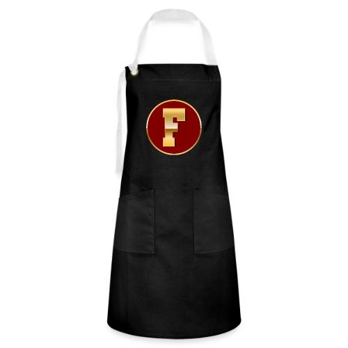 Letter F – Capital Varsity Alphabet Monogram - Artisan Apron