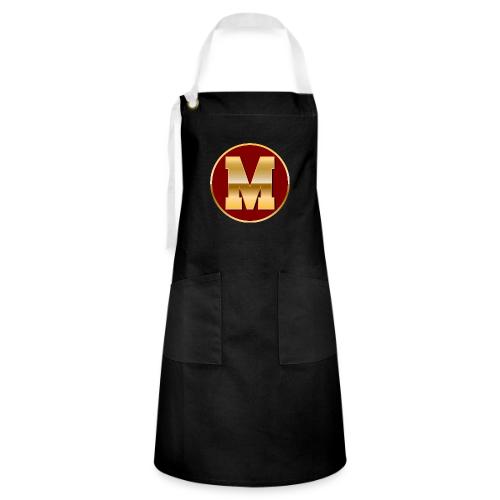 Letter M – Capital Varsity Alphabet Monogram - Artisan Apron