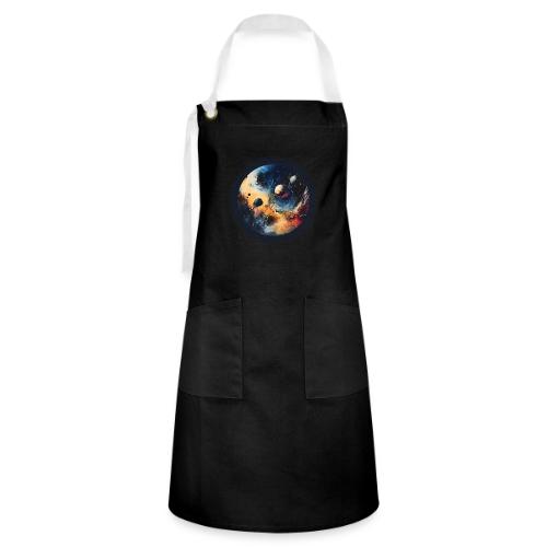 Chaotic Color Planets - Artisan Apron