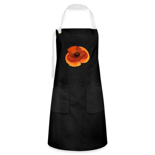 Vivid poppy - Artisan Apron