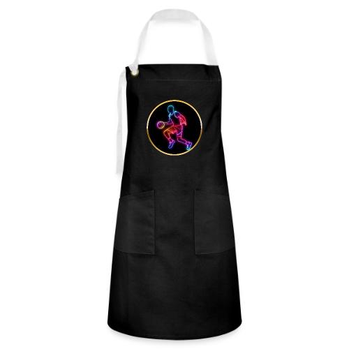 Basketball: Neon Dribble Pulse - Artisan Apron