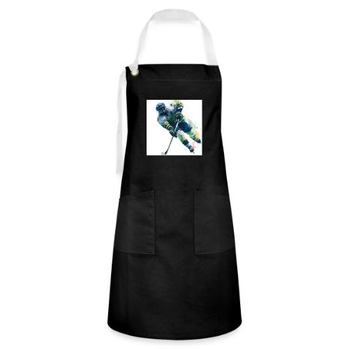 Hockey: Frozen Motion - Artisan Apron