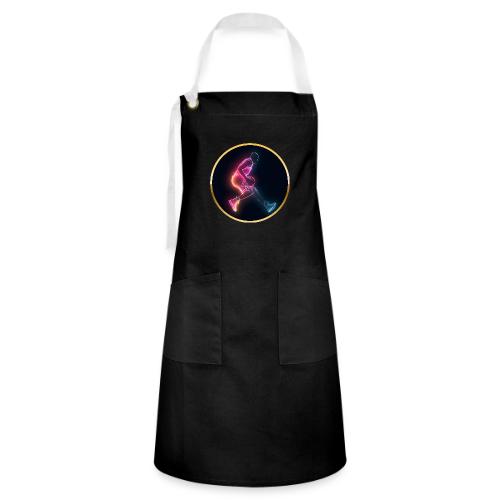 Basketball: Golden Court Glow - Artisan Apron