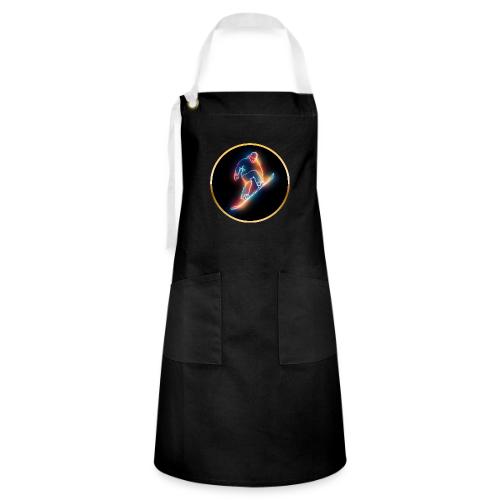 Golden Neon Snowboard - Artisan Apron
