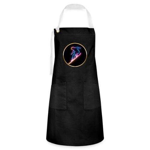 Snowboarding: Neon Snow Drift - Artisan Apron