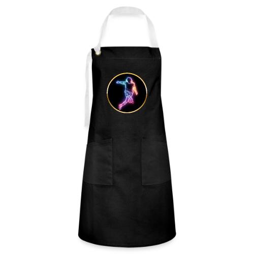 Soccer: Neon Goal Fusion - Artisan Apron