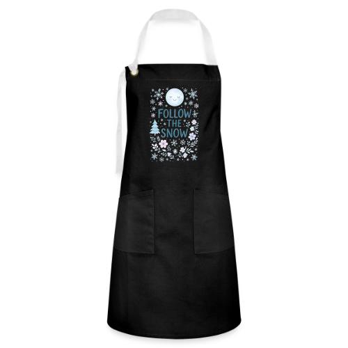 Follow the Snow – Cozy Winter Watercolor - Artisan Apron