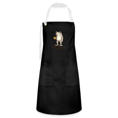 Weird Stuff Frog Coffee Humor - Artisan Apron