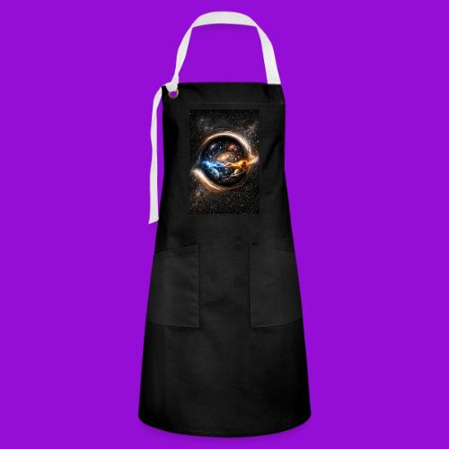 EntangledPhotonsWormhole - Artisan Apron