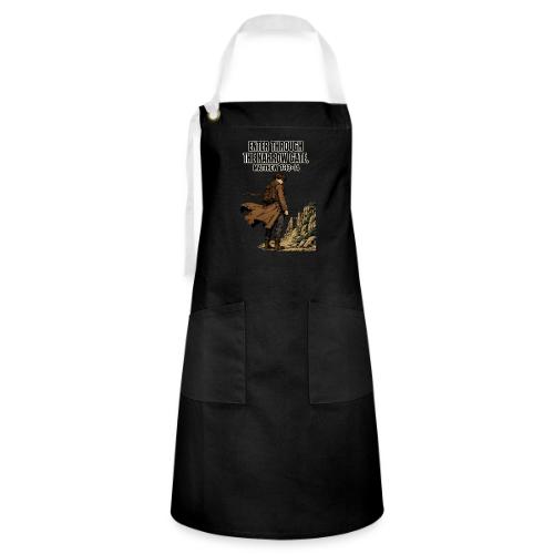 Enter Through the Narrow Gate | Matthew 7:13-14 - Artisan Apron