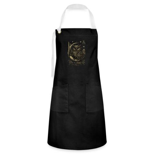 Moon Warrior Owl – Celestial Strength Tee - Artisan Apron