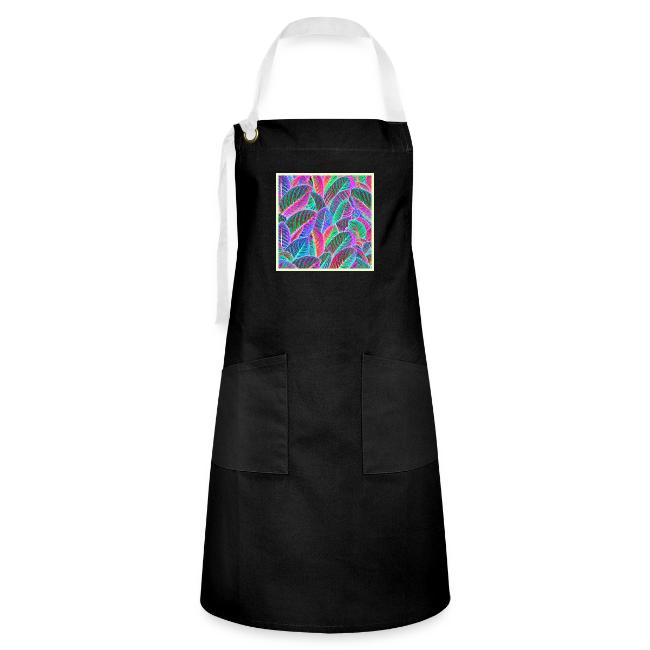 Vivid Leaf Pattern Design