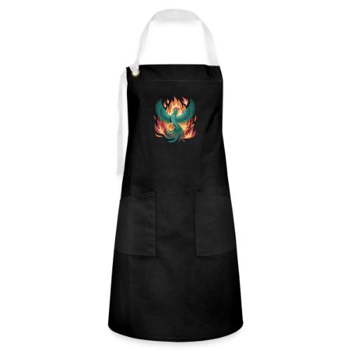 Phoenix Rising Mythical Fire Bird Fantasy Design - Artisan Apron