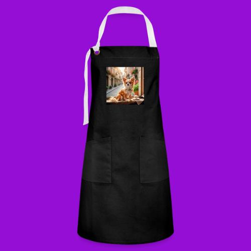 Morning coffee Chihuahua - Artisan Apron