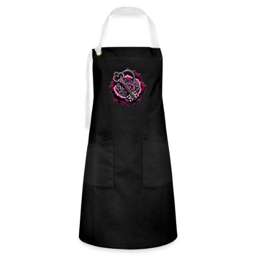 You Hold the Key to My Heart Rose Lock T-Shirt - Artisan Apron