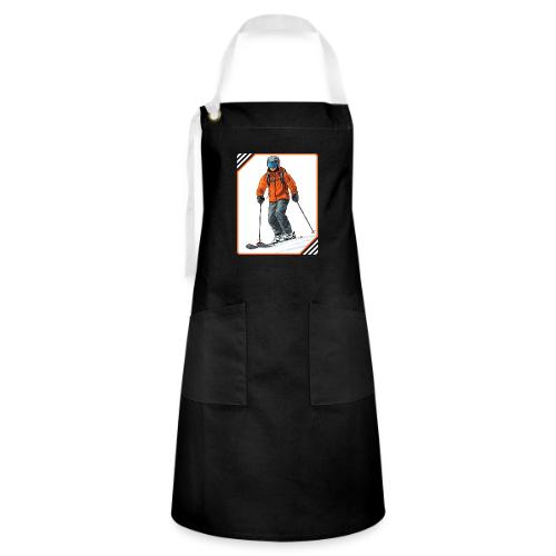 Skiing Thrill Ride - Artisan Apron