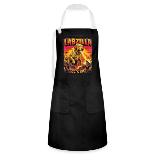 Labzilla Giant Yellow Labrador Monster Tee - Artisan Apron