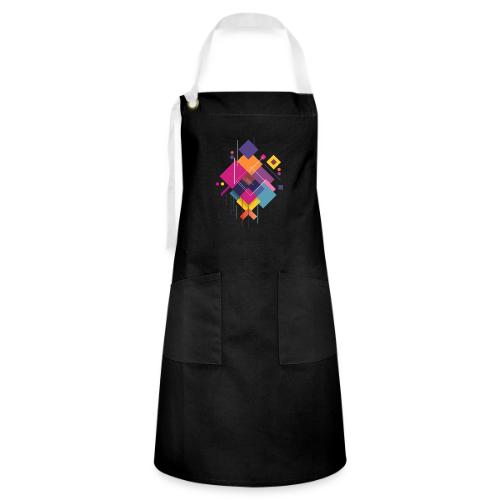 Vibrant Geometry - Artisan Apron