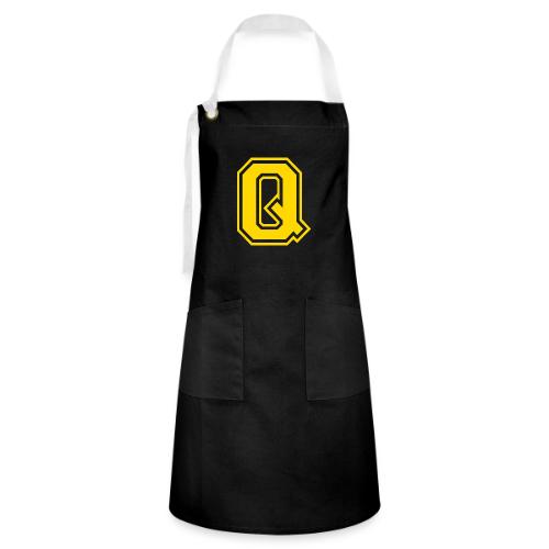 Letter Q – Capital Athletic Alphabet Monogram - Artisan Apron