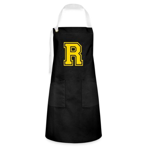 Letter R – Capital Athletic Alphabet Monogram - Artisan Apron