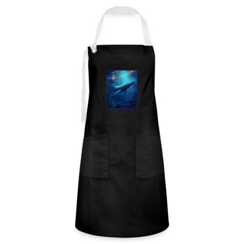 Humpback Whale Ocean Reef Design - Artisan Apron