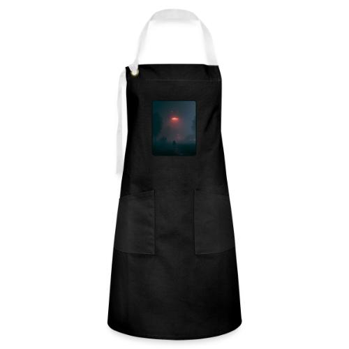 Mysterious UFO Encounter Design - Artisan Apron
