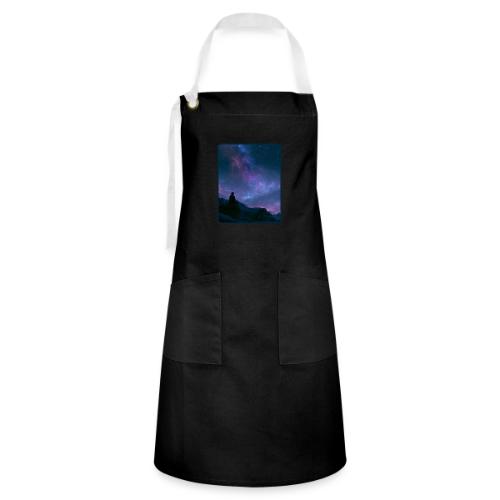 Stargazer Nebula Night Sky Art - Artisan Apron