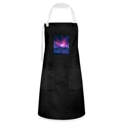 Cosmic Supernova Night Design - Artisan Apron