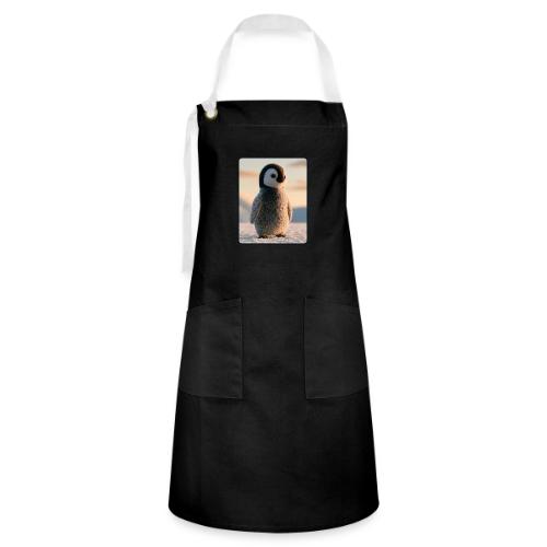 Cute Penguin Chick Sunrise Design - Artisan Apron