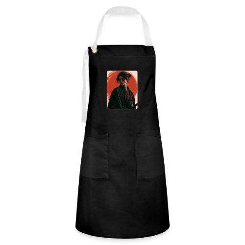 Samurai Beneath the Red Sun - Artisan Apron
